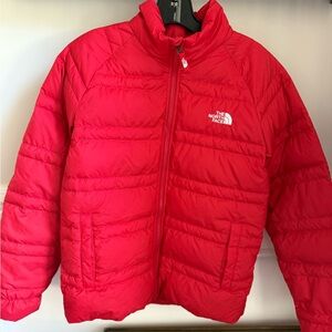 The North Face Kids Bright Red Puffer Jacket